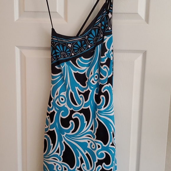 Cache Asymmetrical One Shoulder Dress - Picture 2 of 11